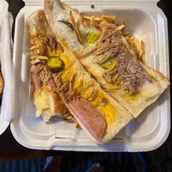Jewban's Deli Dale - Their Best Sandwich, the 1lb Cubano