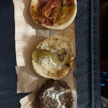 MrBeast Burger - The double beast burger that wasn't supposed to have Mayo or fresh onion on it. - Food Delivery Services Near Me - Colorado Springs, Colorado MrBeast Burger - The double beast burger that wasn't supposed to have Mayo or fresh onion on it. - Food Delivery Services Near Me - Colorado Springs, Colorado