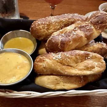 Fireworks Restaurant - Wood-Fried Pretzels - American Near Me - Lincoln, Nebraska