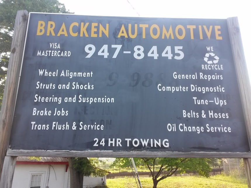 BRACKEN AUTOMOTIVE & TOWING Updated October 2024 101 Murray St
