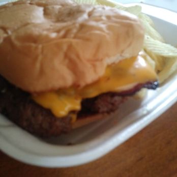 Pete's Place - Bros monster bacon cheese burger - Bars Near Me - Randolph, New York