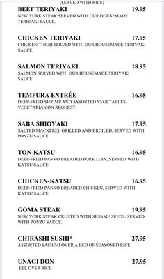 Menu photo 6 Village Sushi Seattle, WA