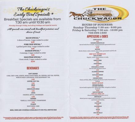 Menu photo 3 Regency Casino Laughlin, NV