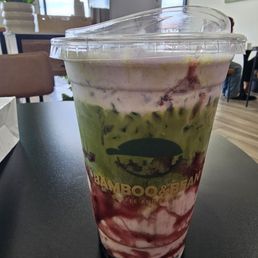 Blueberry oat matcha Blueberry oat matcha