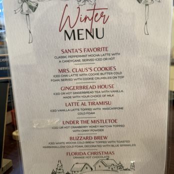 Vespr Coffeebar - Holiday menu - Coffee & Tea Near Me - Orlando, Florida
