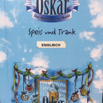 Oskar Das Wirtshaus am Markt - Great hospitality! - Bavarian Near Me - Bayreuth, BY Oskar Das Wirtshaus am Markt - Great hospitality! - Bavarian Near Me - Bayreuth, BY