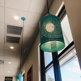 Moe's Southwest Grill - I love the aqua lamps and the new logo and colors - Mexican Near Me - Wesley Chapel, Florida Moe's Southwest Grill - I love the aqua lamps and the new logo and colors - Mexican Near Me - Wesley Chapel, Florida