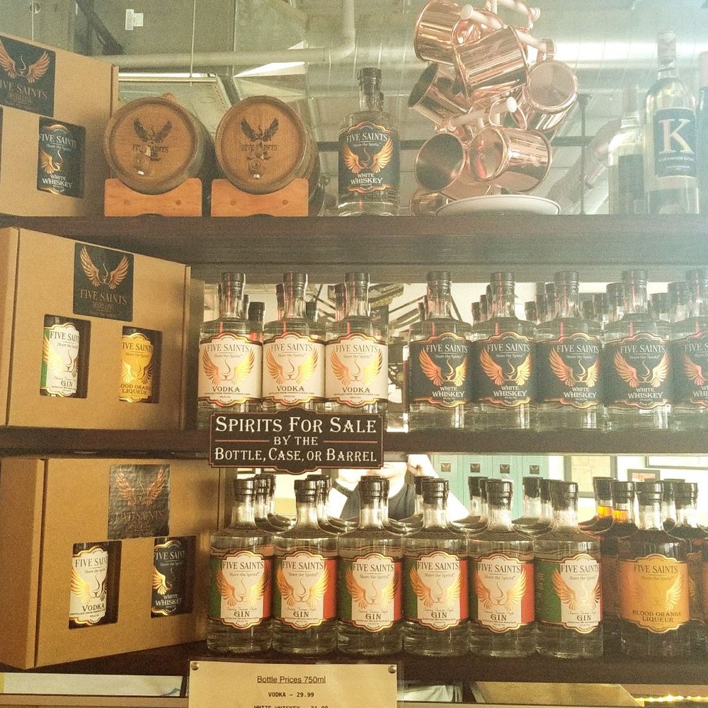 Five Saints Distilling - Bottles for sale - Distilleries Near Me - Norristown, Pennsylvania