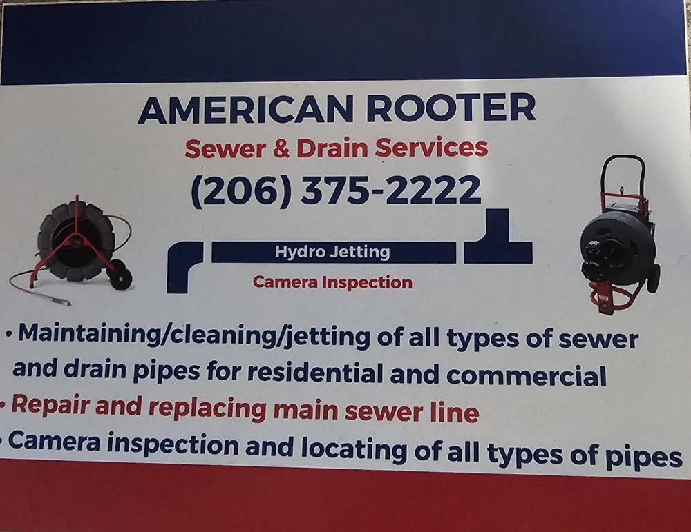 Slide of American Rooter Sewer & Drain Service