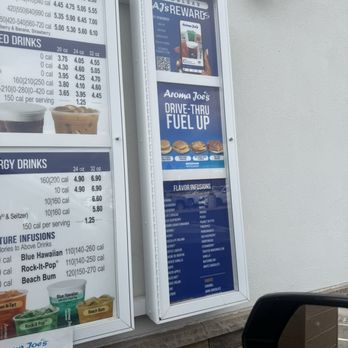 Aroma Joe's - Menu - Cafes Near Me - Troy, New York Aroma Joe's - Menu - Cafes Near Me - Troy, New York