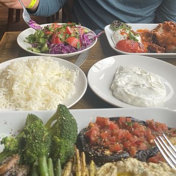 Turkish Kitchen - VEGGIE SHISH KEBAB and ISKENDER KEBAB - Turkish Near Me - Madison, Wisconsin