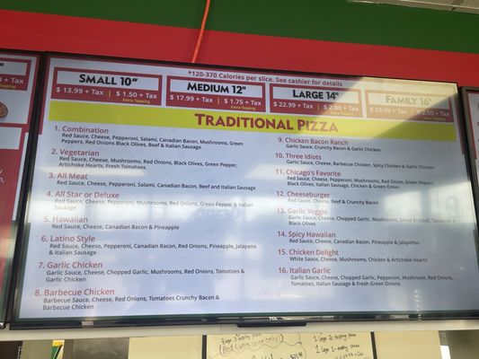 Menu photo 2 The Original Chicago's Pizza & Curry Edinburgh, IN