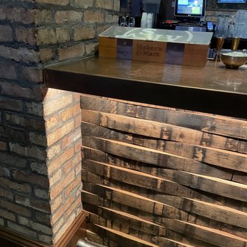 Makers Mark Barrel Room - Barrel stave bar - Sports Clubs Near Me - Chicago, Illinois Makers Mark Barrel Room - Barrel stave bar - Sports Clubs Near Me - Chicago, Illinois