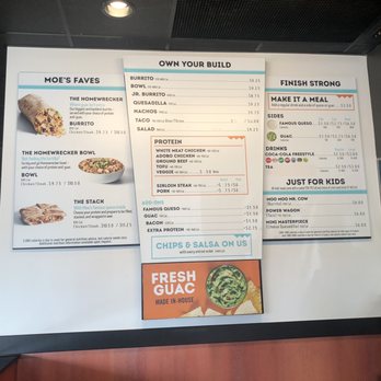 Moe's Southwest Grill - Menu - Mexican Near Me - Stroudsburg, Pennsylvania