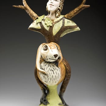 Miya Gallery - Ceramic sculpture by Amy Goldstein-Rice at Miya Gallery - Arts & Crafts Near Me - Weaverville, North Carolina
