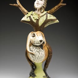 Miya Gallery - Ceramic sculpture by Amy Goldstein-Rice at Miya Gallery