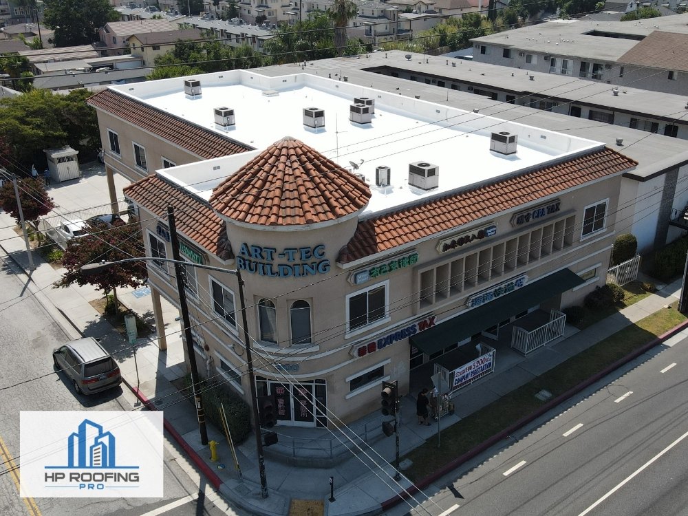 Slide of HP Commercial Roofing Pro