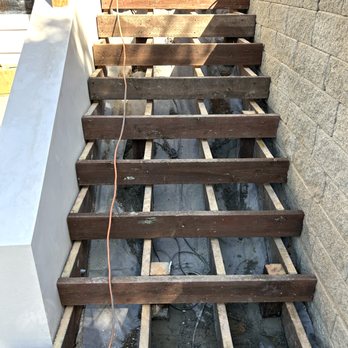 Top Tier Fencing - Stairs being built - Fences & Gates Near Me Top Tier Fencing - Stairs being built - Fences & Gates Near Me