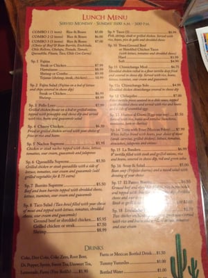 Menu photo 3 El Patron Vancleave, MS