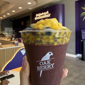 Oakberry Acai - Acai- Classic Size (12 oz) - Juice Bars & Smoothies Near Me - Manhattan Beach, California