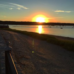 Oyster Bay sunset at Theodore Roosevelt Memorial Park. Oyster Bay sunset at Theodore Roosevelt Memorial Park.