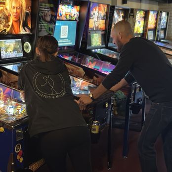 Flip Off Arcade - Partial pinball lineup. - Arcades Near Me - Puyallup, Washington
