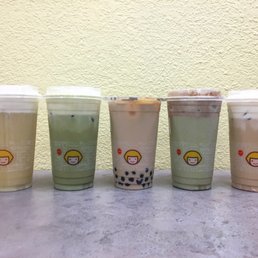 Oolong SC | Matcha Latte SC | Boba Milk Tea | Matcha Latte Tiramisu SC | Black Milk Tea SC | IG: @orangemonkey93