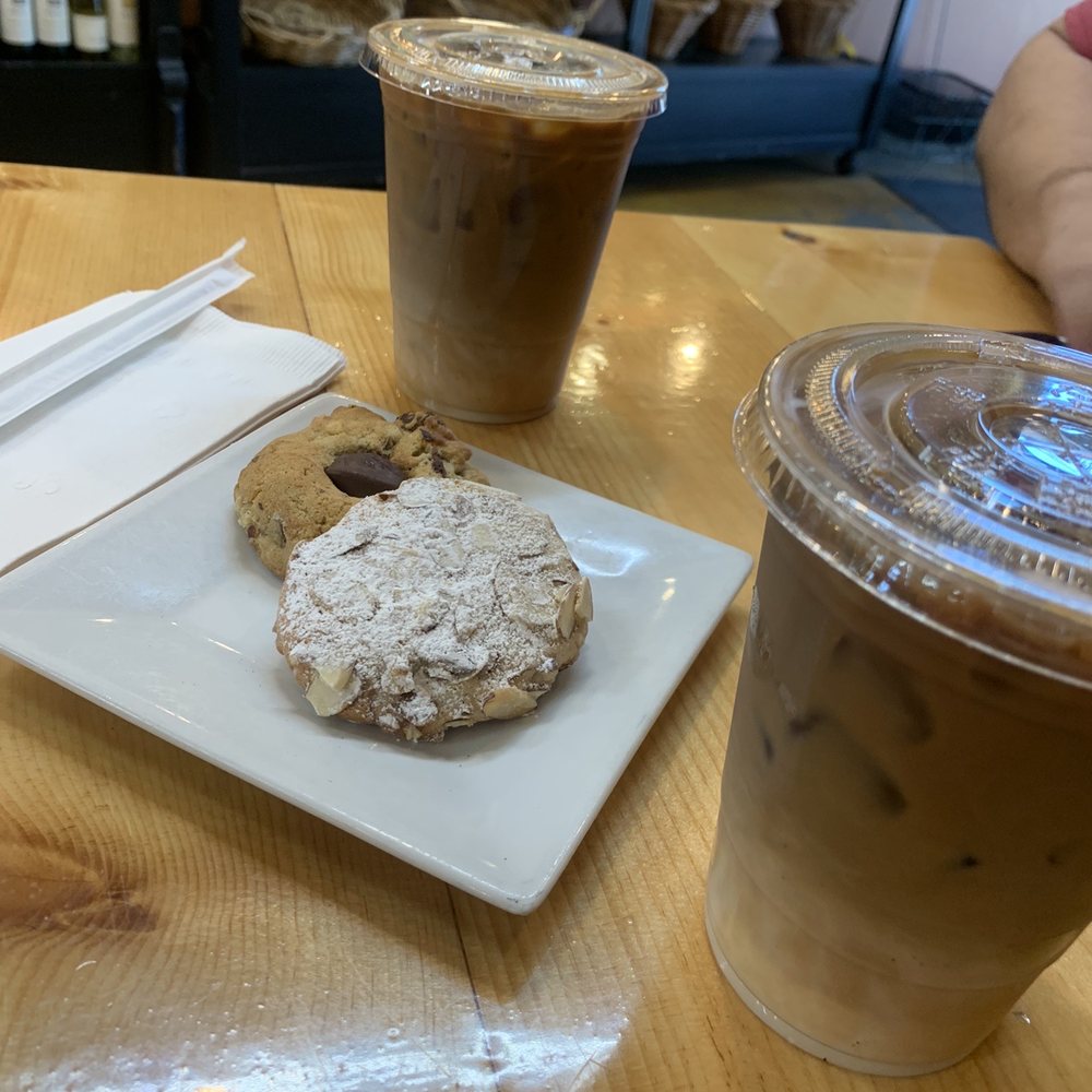 Yummy soy lattes and delicious homemade cookies!!!