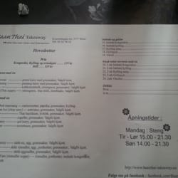Baan Thai - Meny