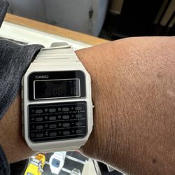 KC Watch - I bought this throwback calculator watch and it came with free battery replacements