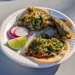 Chicken and al pastor