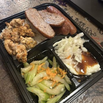 Cuckoo's Cafe - Sausage bento - Taiwanese Near Me - Doraville, Georgia