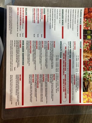 Menu photo 5 Mountain Mike's Pizza Mesa, AZ