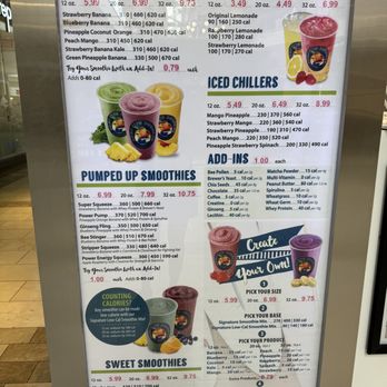 Surf City Squeeze - Menu October 2023 - Juice Bars & Smoothies Near Me - Escondido, California Surf City Squeeze - Menu October 2023 - Juice Bars & Smoothies Near Me - Escondido, California
