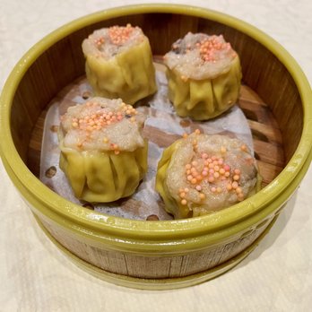 Koi Palace - Shrimp, Pork, and Mushroom Dumpling (Siu Mai) - Dim Sum Near Me - Dublin, California
