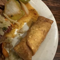 King Buffet - Burnt cabbage egg rolls