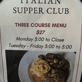 Lombardi's Italian Restaurant - Italian Supper Club! - Italian Near Me - Bellingham, Washington