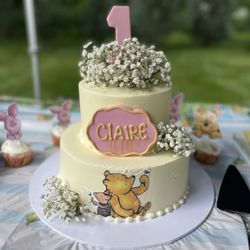 Two tier birthday cake!