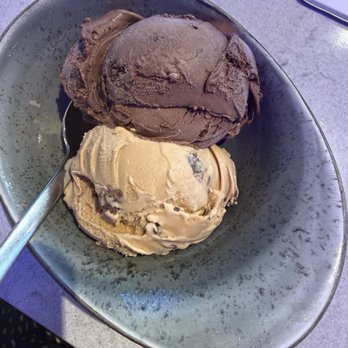 La Luz Restaurant - Gelato - chocolate and salted caramel - Tex-Mex Near Me - Tucson, Arizona