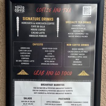 Tepito Coffee - Menu - Coffee & Tea Near Me - Pasadena, California Tepito Coffee - Menu - Coffee & Tea Near Me - Pasadena, California