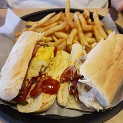 Pazani - Chicken Cheesesteak with Fries