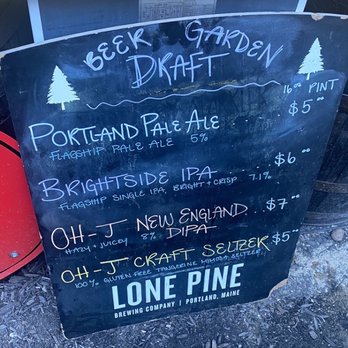 Lone Pine Brewing - Portland - Beer Garden Beer List - Breweries Near Me - Portland, Maine Lone Pine Brewing - Portland - Beer Garden Beer List - Breweries Near Me - Portland, Maine