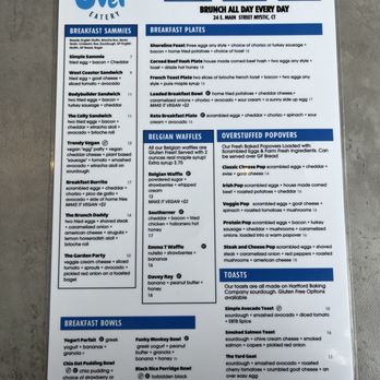 Pop Over Eatery - Menu - Breakfast & Brunch Near Me - Mystic, Connecticut