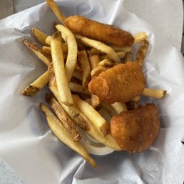 Fish and chips Fish and chips