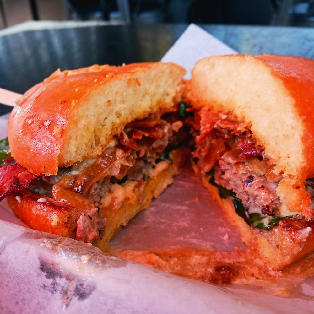 Jersey Joe's - Bacon Bleu Royale Burger - Sandwiches Near Me - San Carlos, California Jersey Joe's - Bacon Bleu Royale Burger - Sandwiches Near Me - San Carlos, California