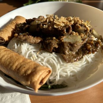 Sun Vietnamese Restaurant - Combination Noodle bowl - Vietnamese Near Me - Portland, Maine