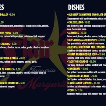 Flair Taco Taqueria - Menu 2 - October 2024 - Mexican Near Me - Seattle, Washington
