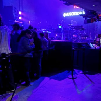 Music Box - View from second VIP table on first floor before the concert started. VIP standing area directly in front. - Music Venues Near Me - San Diego, California
