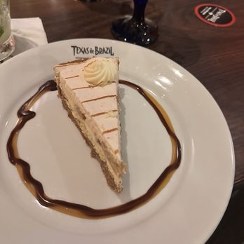 Texas de Brazil - Palm Beach Gardens - Bananas Foster Pie - Steakhouses Near Me - Palm Beach Gardens, Florida Texas de Brazil - Palm Beach Gardens - Bananas Foster Pie - Steakhouses Near Me - Palm Beach Gardens, Florida