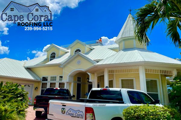 Cape Coral Roofing Logo